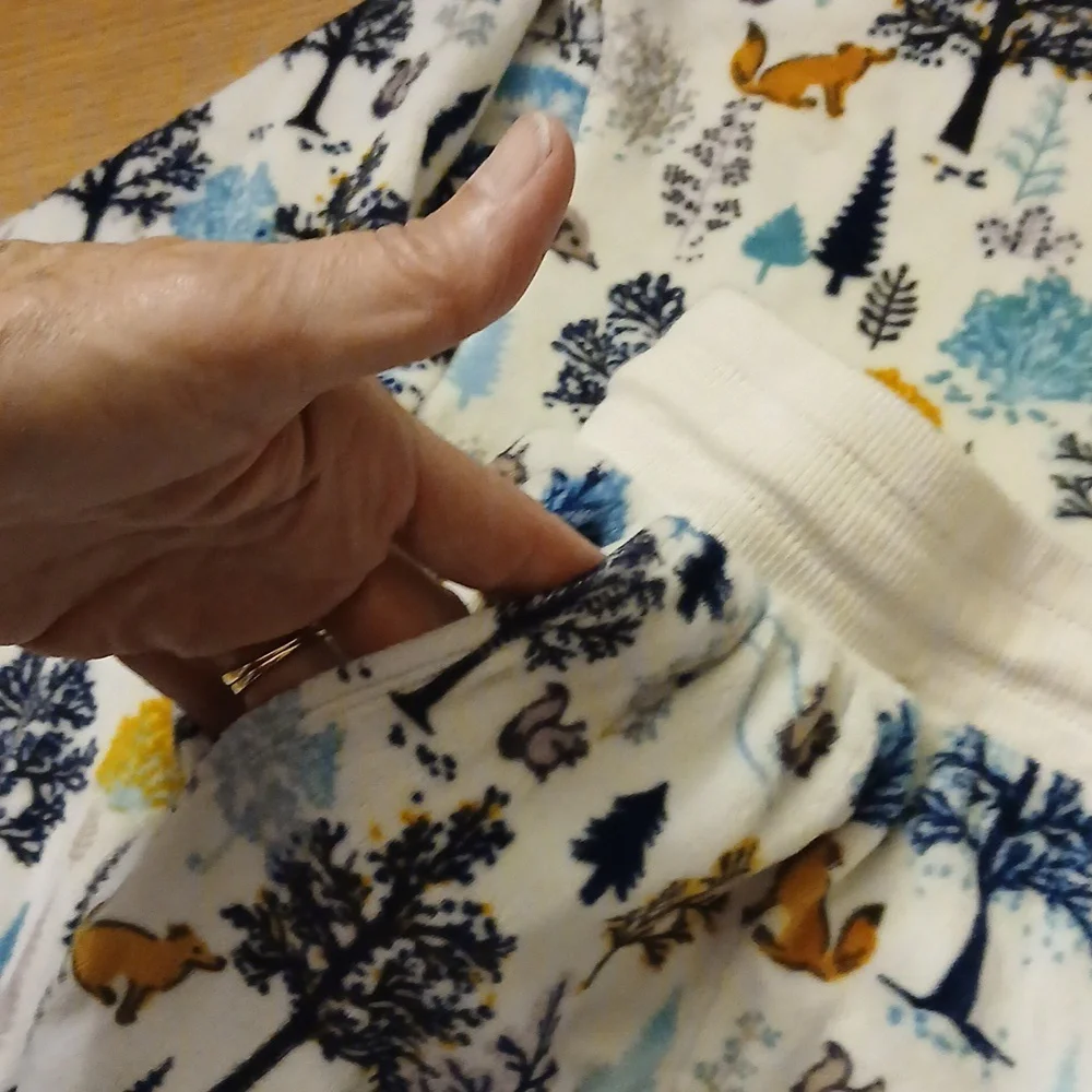 Secret Treasures pj's womens size small 4-6 Winter wonderland scene